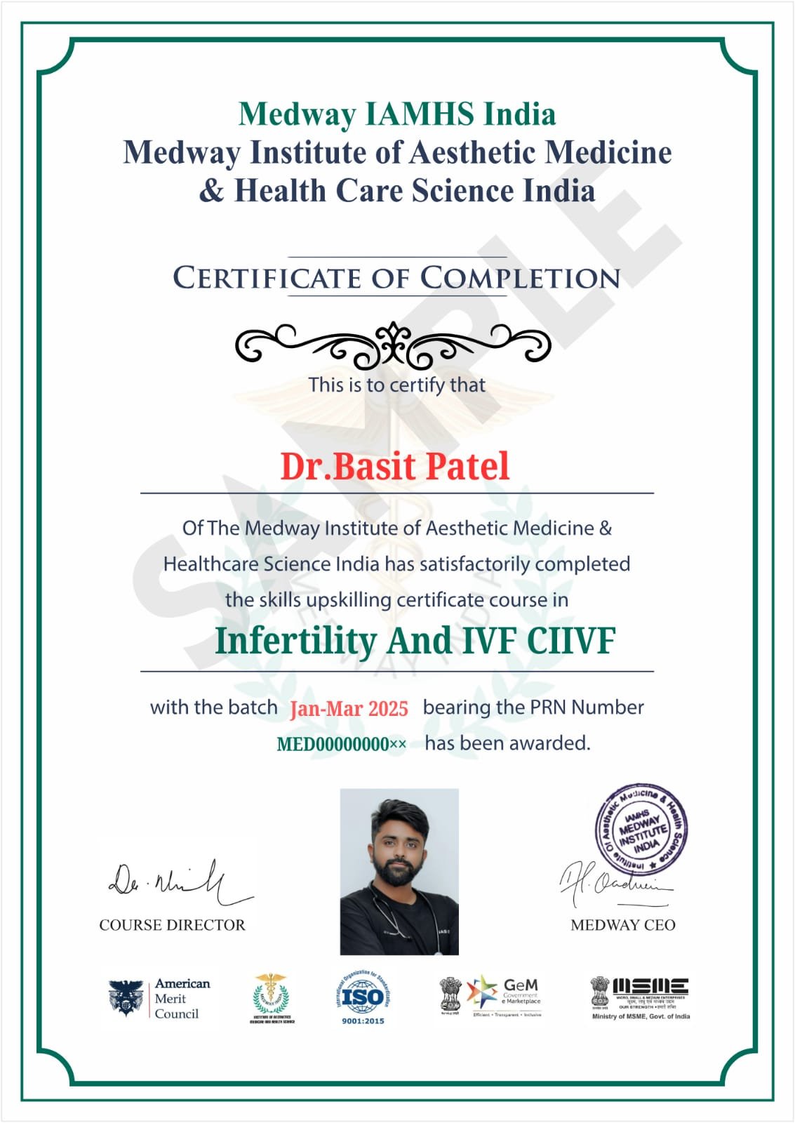 Certification Course In Infertility And IVF – Medway